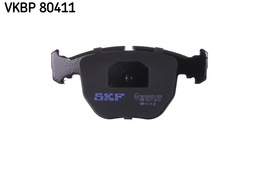 Brake Pad Set, disc brake (VKBP 80411)