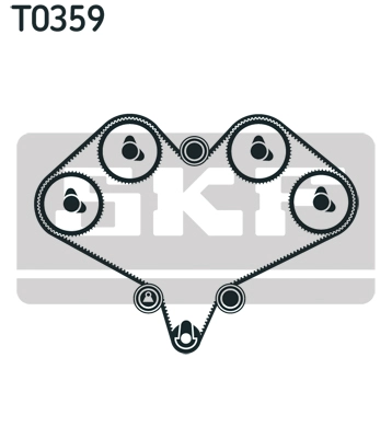 Timing Belt Kit (VKMA 92008)