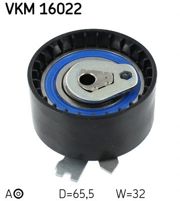 Tensioner Pulley, timing belt (VKM 16022)