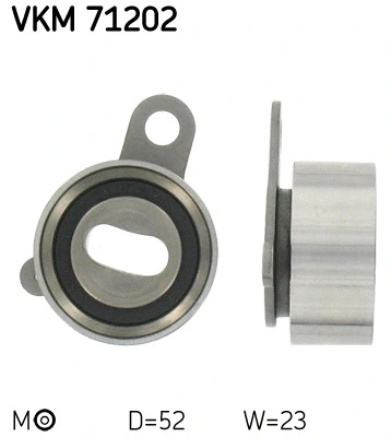 Tensioner Pulley, timing belt (VKM 71202)