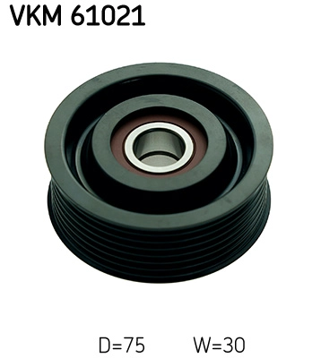 Deflection/Guide Pulley, V-ribbed belt