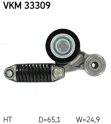 Tensioner Pulley, V-ribbed belt