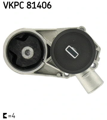 Water Pump, engine cooling (VKPC 81406)