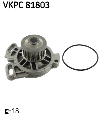 Water Pump, engine cooling (VKPC 81803)