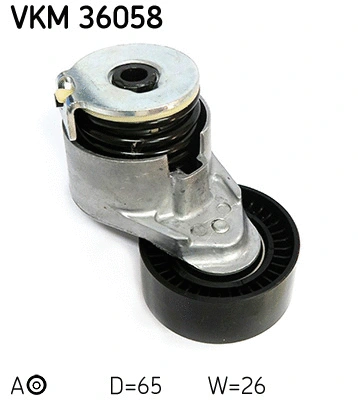Tensioner Pulley, V-ribbed belt