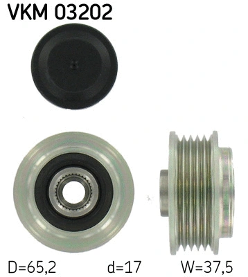 Alternator Freewheel Clutch (VKM 03202)