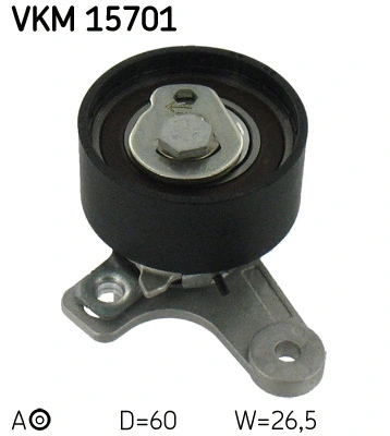 Tensioner Pulley, timing belt (VKM 15701)