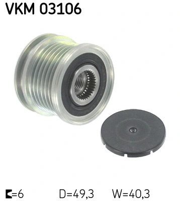Alternator Freewheel Clutch (VKM 03106)