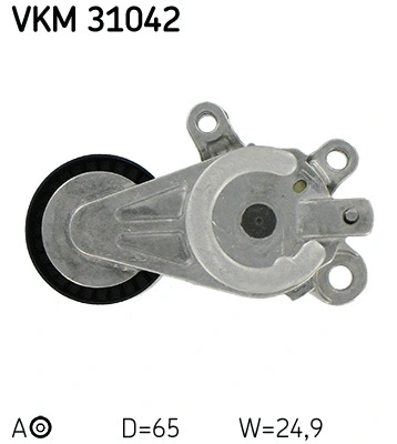 Tensioner Pulley, V-ribbed belt