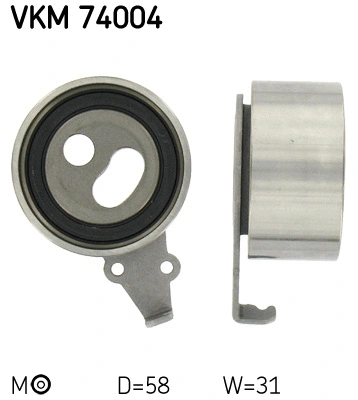 Tensioner Pulley, timing belt (VKM 74004)