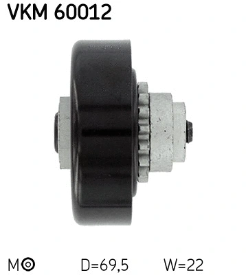 Tensioner Pulley, V-ribbed belt