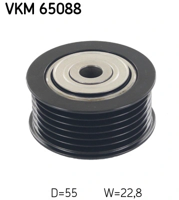 Deflection/Guide Pulley, V-ribbed belt (VKM 65088)