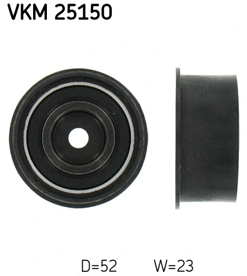 Deflection/Guide Pulley, timing belt (VKM 25150)