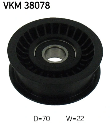 Deflection/Guide Pulley, V-ribbed belt (VKM 38078)