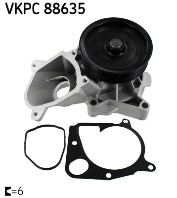Water Pump, engine cooling (VKPC 88635)