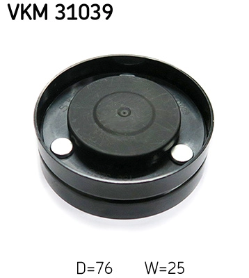 Deflection/Guide Pulley, V-ribbed belt