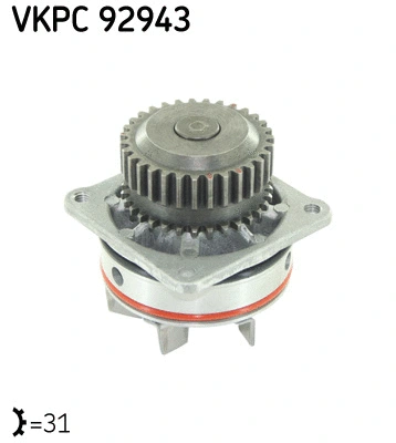 Water Pump, engine cooling (VKPC 92943)