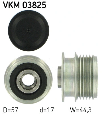 Alternator Freewheel Clutch (VKM 03825)