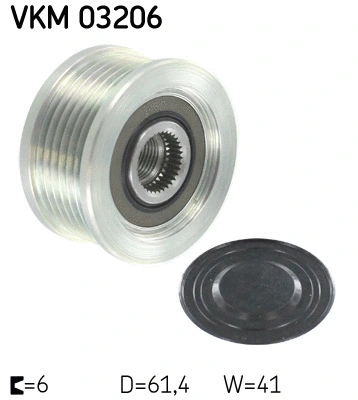 Alternator Freewheel Clutch (VKM 03206)