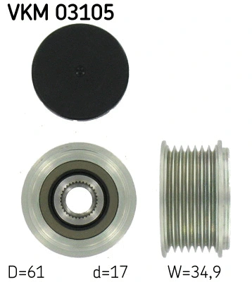 Alternator Freewheel Clutch (VKM 03105)