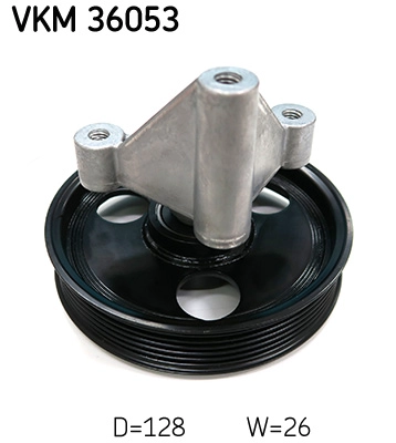 Deflection/Guide Pulley, V-ribbed belt