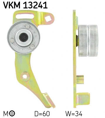 Tensioner Pulley, timing belt (VKM 13241)