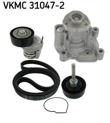 Water Pump + V-Ribbed Belt Kit (VKMC 31047-2)