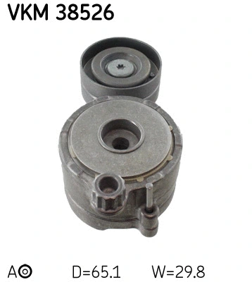 Tensioner Pulley, V-ribbed belt (VKM 38526)