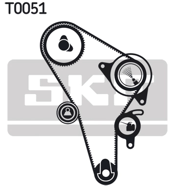 Timing Belt Kit (VKMA 01010)