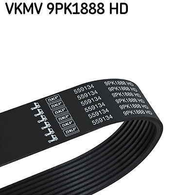 V-Ribbed Belt (VKMV 9PK1888 HD)