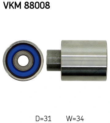 Deflection/Guide Pulley, timing belt (VKM 88008)