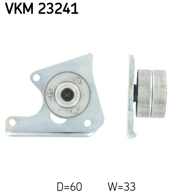 Deflection/Guide Pulley, timing belt (VKM 23241)