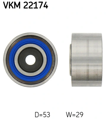 Deflection/Guide Pulley, timing belt (VKM 22174)