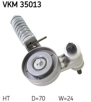 Tensioner Pulley, V-ribbed belt