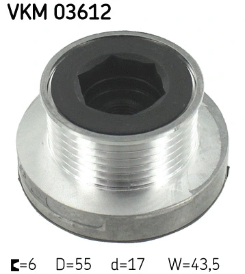 Alternator Freewheel Clutch (VKM 03612)