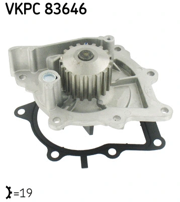 Water Pump, engine cooling (VKPC 83646)