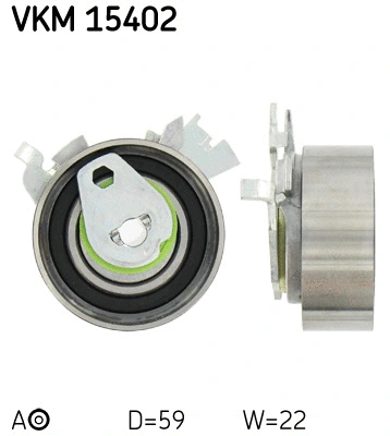 Tensioner Pulley, timing belt (VKM 15402)