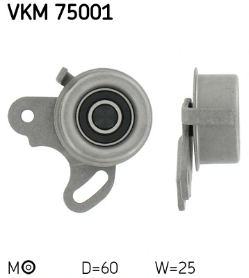 Tensioner Pulley, timing belt (VKM 75001)