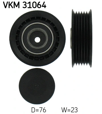 Tensioner Pulley, V-ribbed belt (VKM 31064)