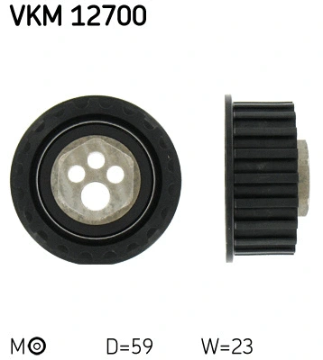 Tensioner Pulley, timing belt (VKM 12700)