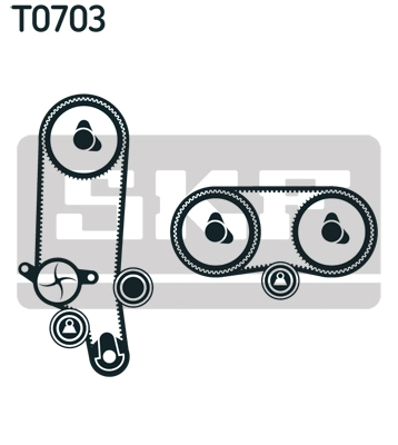 Timing Belt Kit (VKMA 01122)