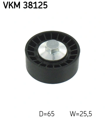 Deflection/Guide Pulley, V-ribbed belt (VKM 38125)