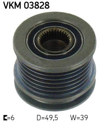 Alternator Freewheel Clutch (VKM 03828)