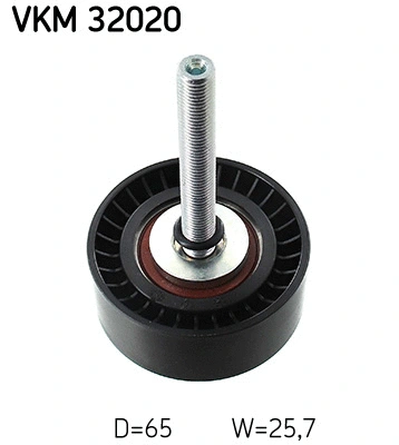 Deflection/Guide Pulley, V-ribbed belt (VKM 32020)