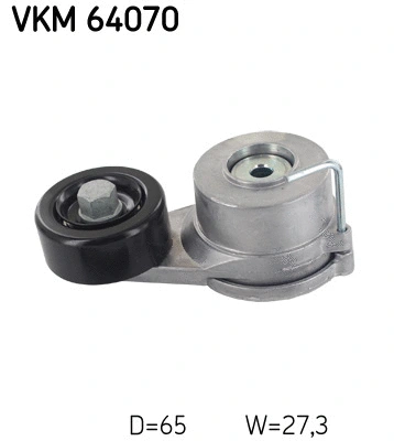 Tensioner Pulley, V-ribbed belt (VKM 64070)