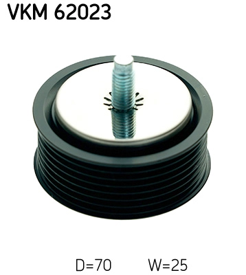 Deflection/Guide Pulley, V-ribbed belt