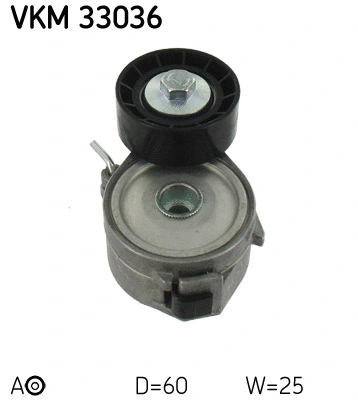 Tensioner Pulley, V-ribbed belt (VKM 33036)