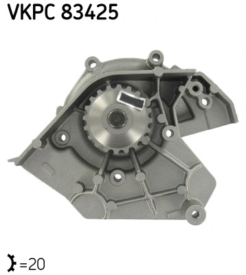 Water Pump, engine cooling (VKPC 83425)