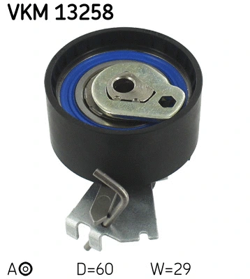 Tensioner Pulley, timing belt (VKM 13258)