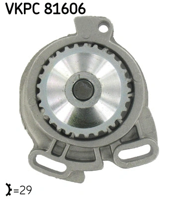 Water Pump, engine cooling (VKPC 81606)